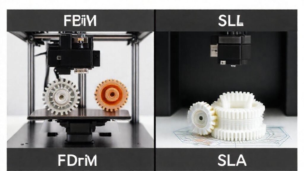 Impresoras 3D: FDM frente a SLA