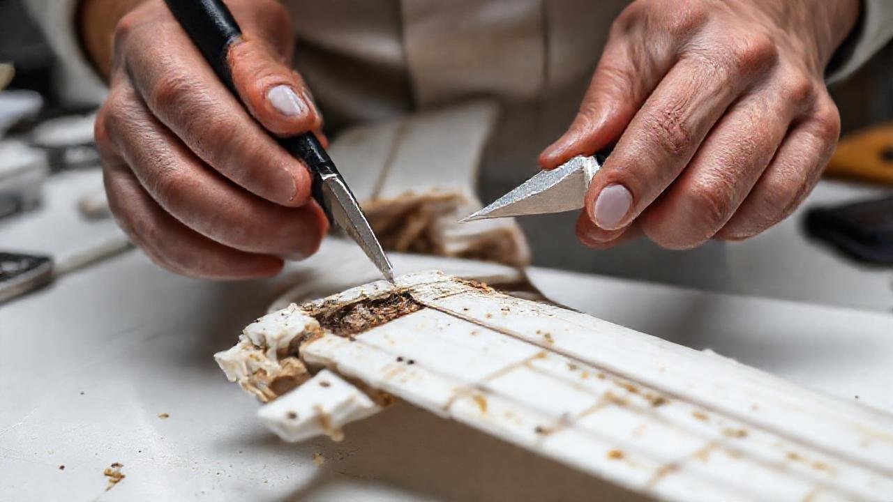 Se preserva el artefacto con precisión técnica
