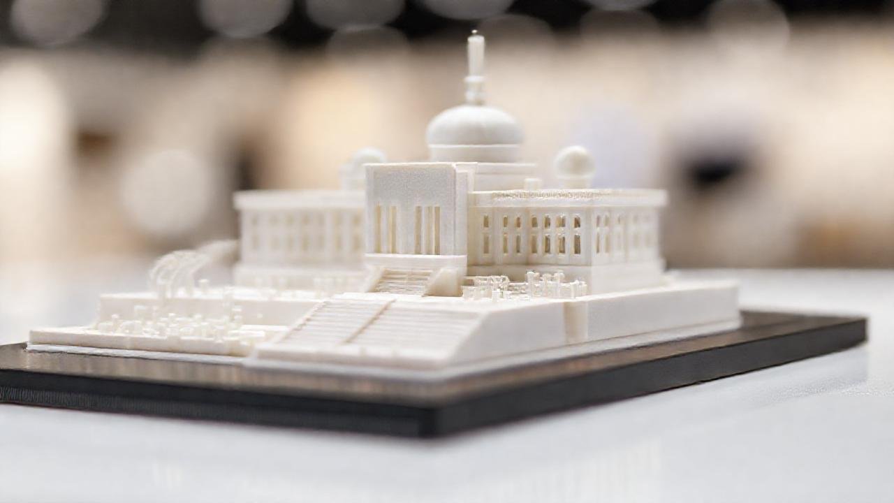 Modelo 3D: presentación técnica elegante