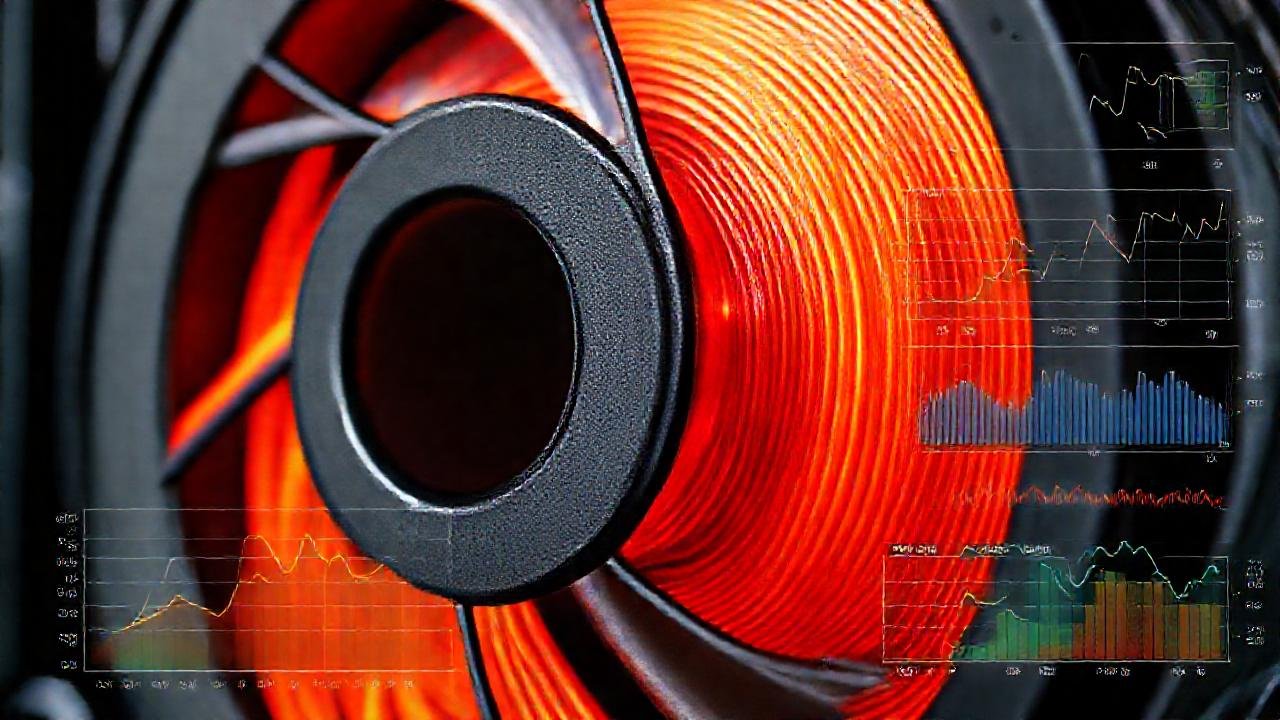 Disipación térmica visualizada tecnicamente en detalle