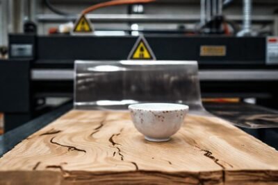 Un taller técnico muestra impresión dañada