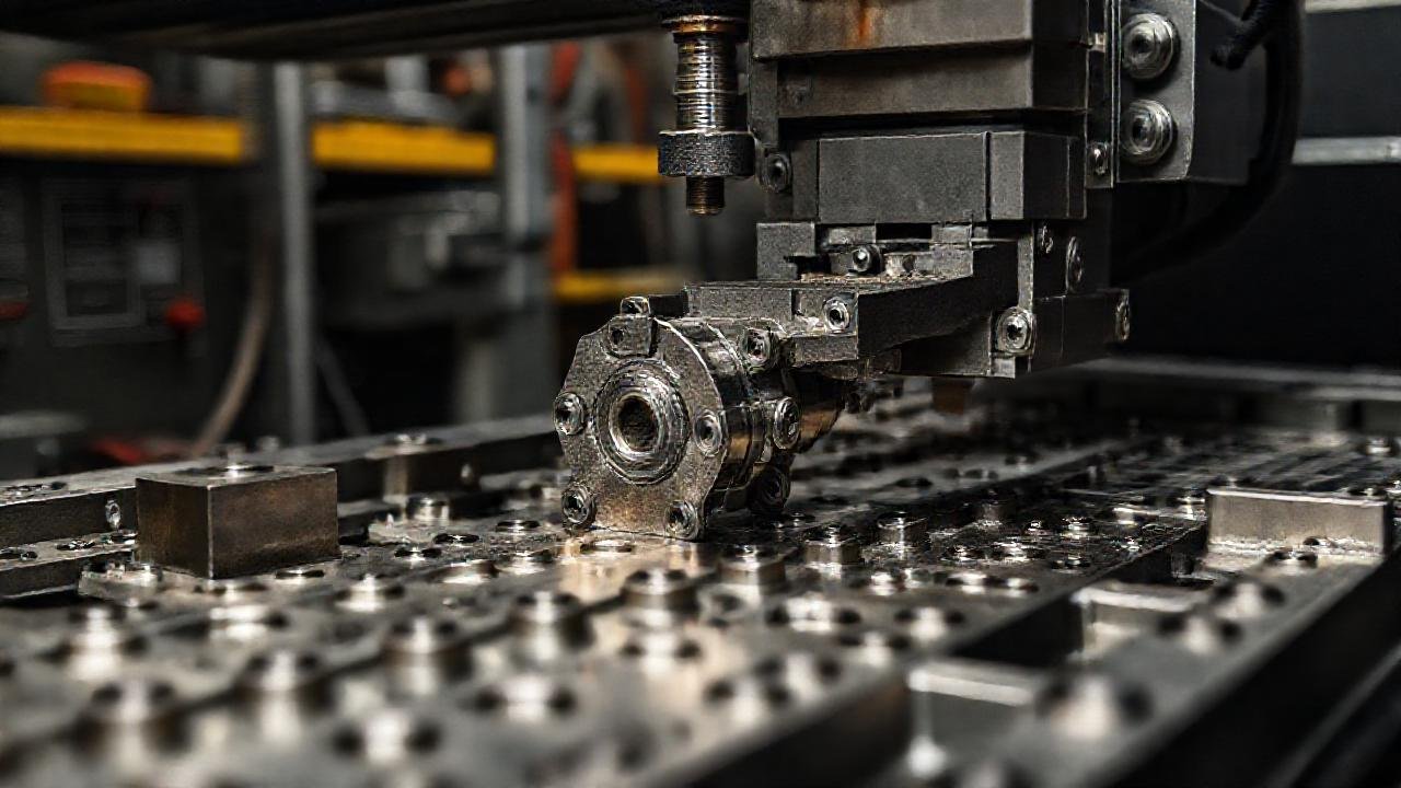 Impresora de metal crea piezas complejas