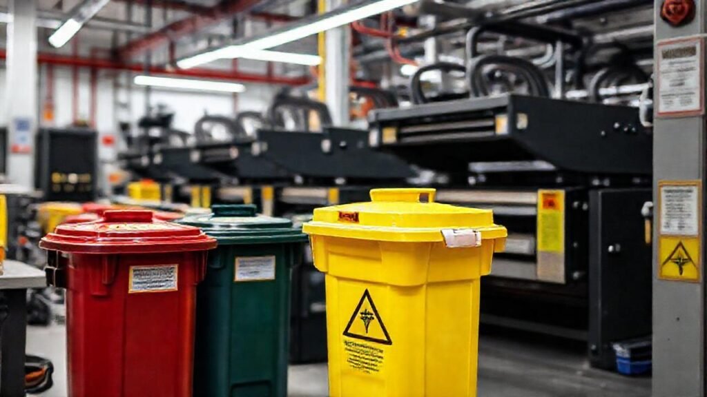 Área industrial segura