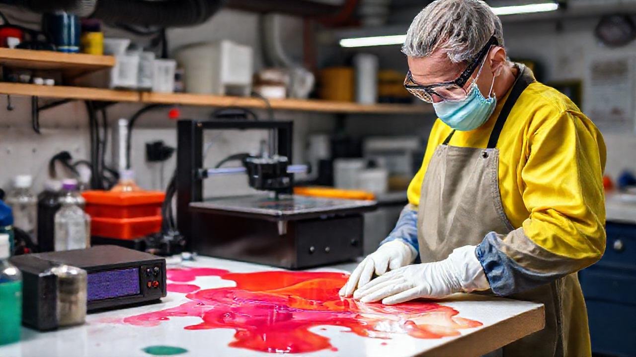 Impresión de resina requiere seguridad profesional