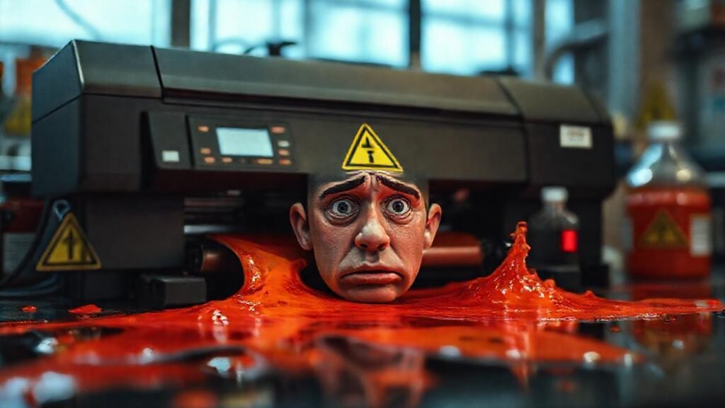 La impresión industrial genera riesgos y preocupación