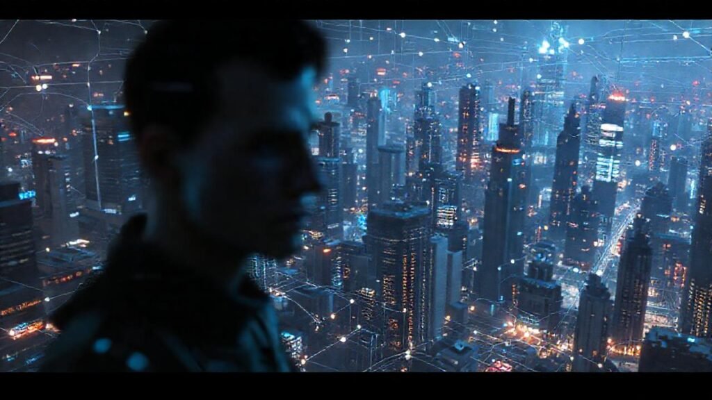 Ciudad futurista plantea dilemas éticos digitales