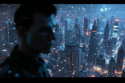 Ciudad futurista plantea dilemas éticos digitales