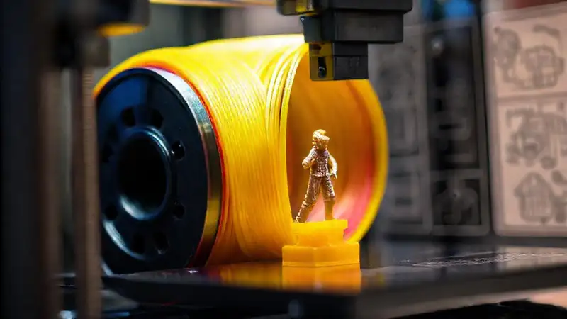 Impresora 3D crea figuras detalladas con precisión