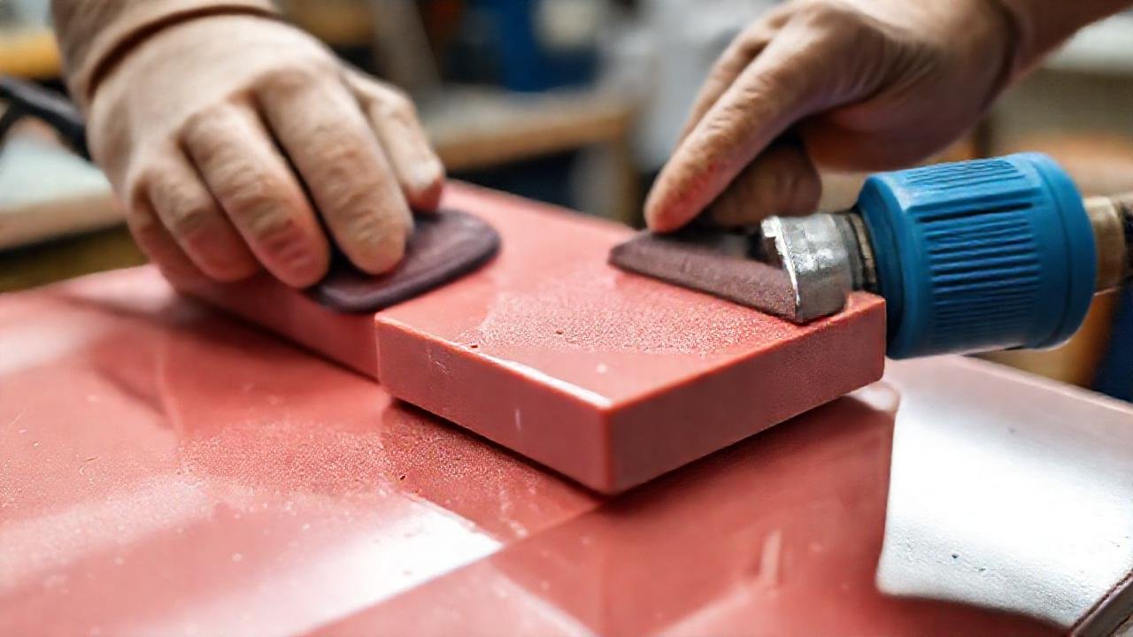 Modelo 3D con acabado brillante y realista