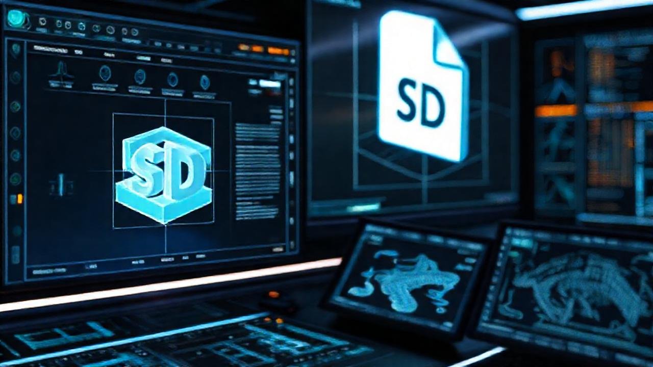 Interfaz digital de diseño 3D avanzada