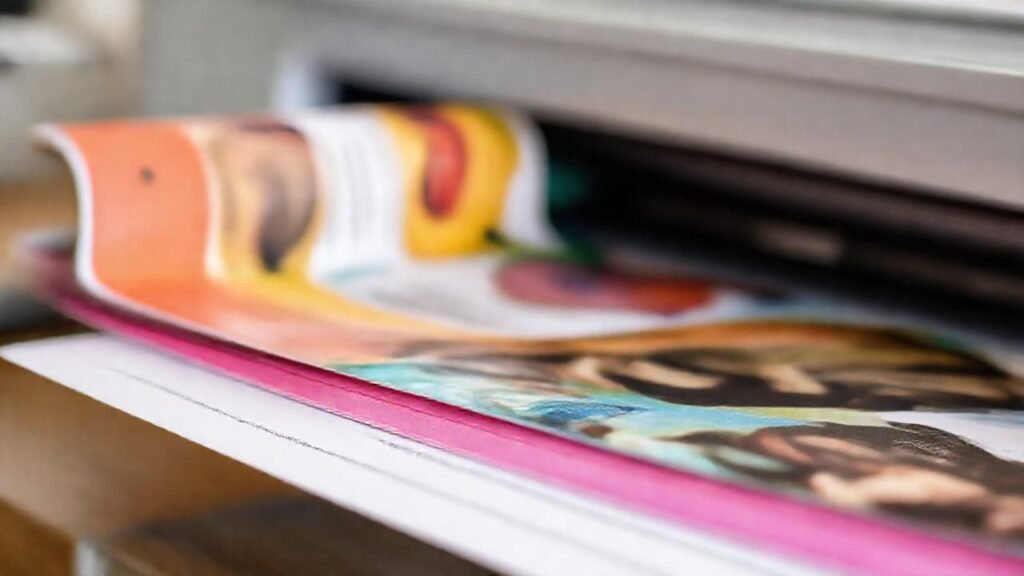 Impresión profesional de diseño vibrante