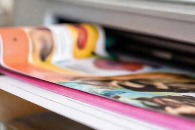 Impresión profesional de diseño vibrante