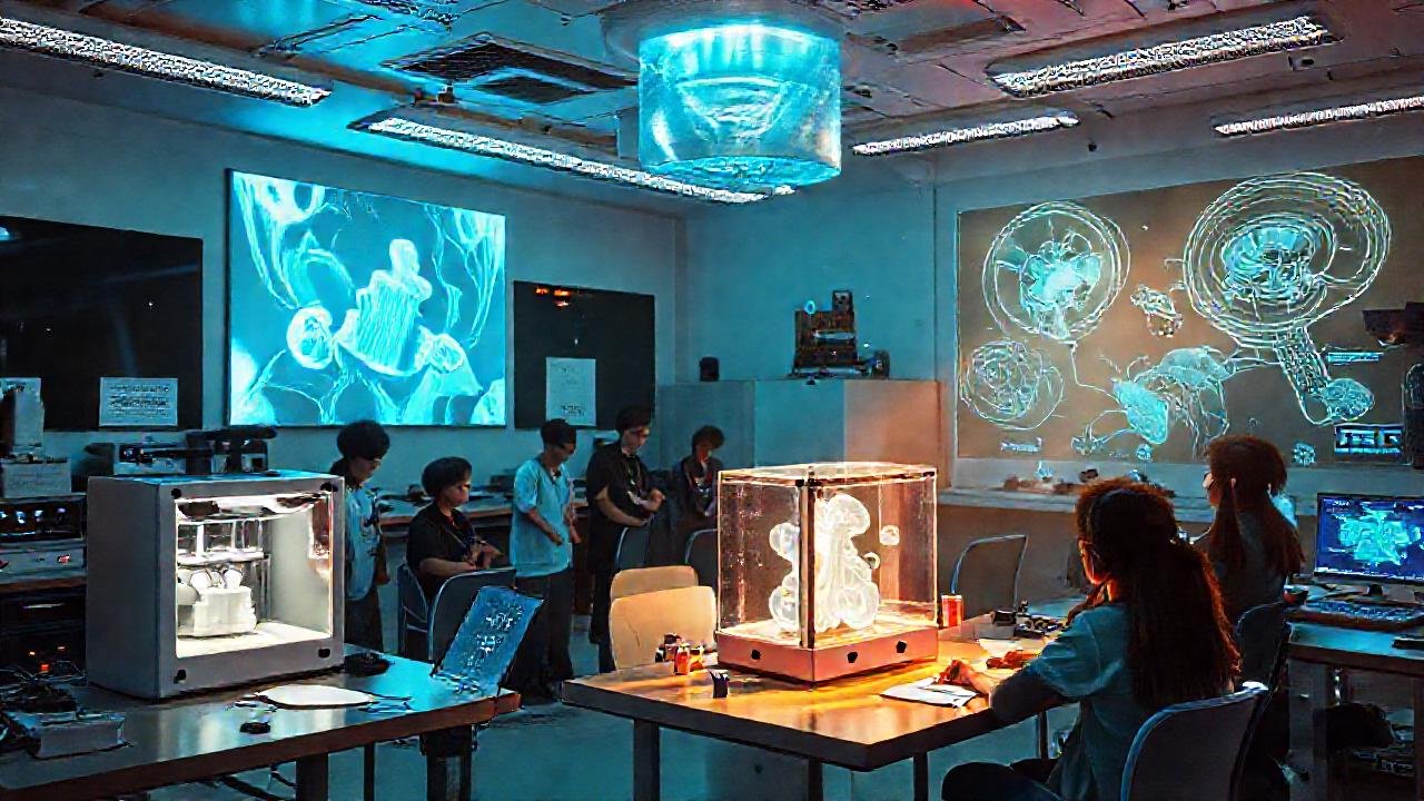 Aula futurista: aprendizaje colaborativo digital