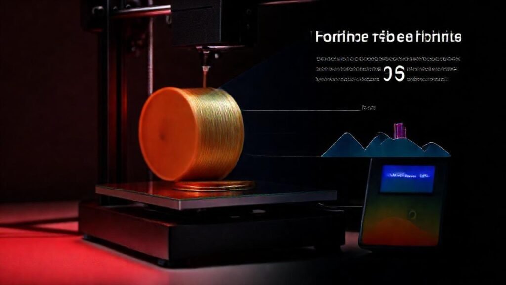 Impresión 3D con ABS y luz