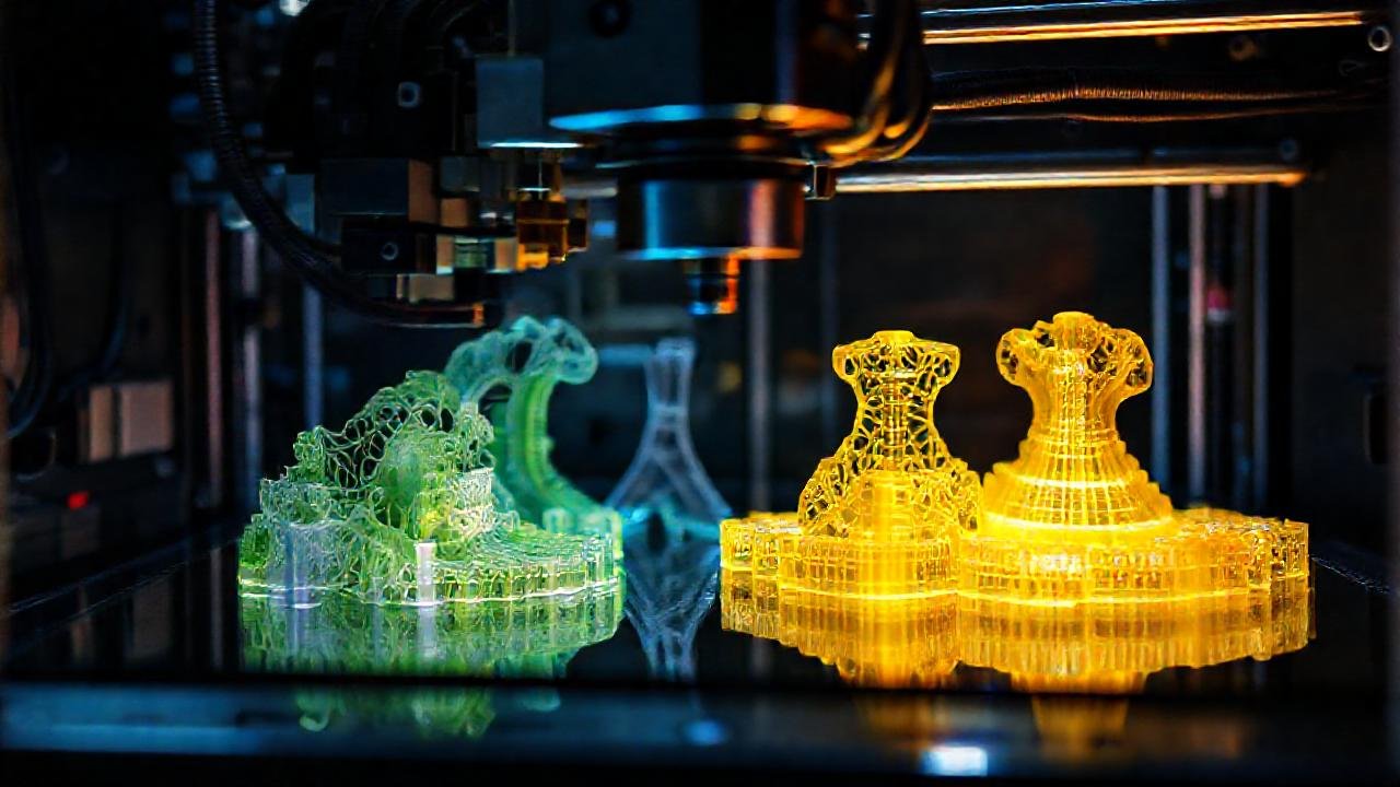 Impresión 3D avanzada crea piezas vibrantes