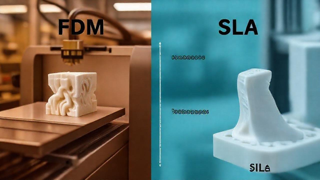 Comparación técnica de impresión 3D