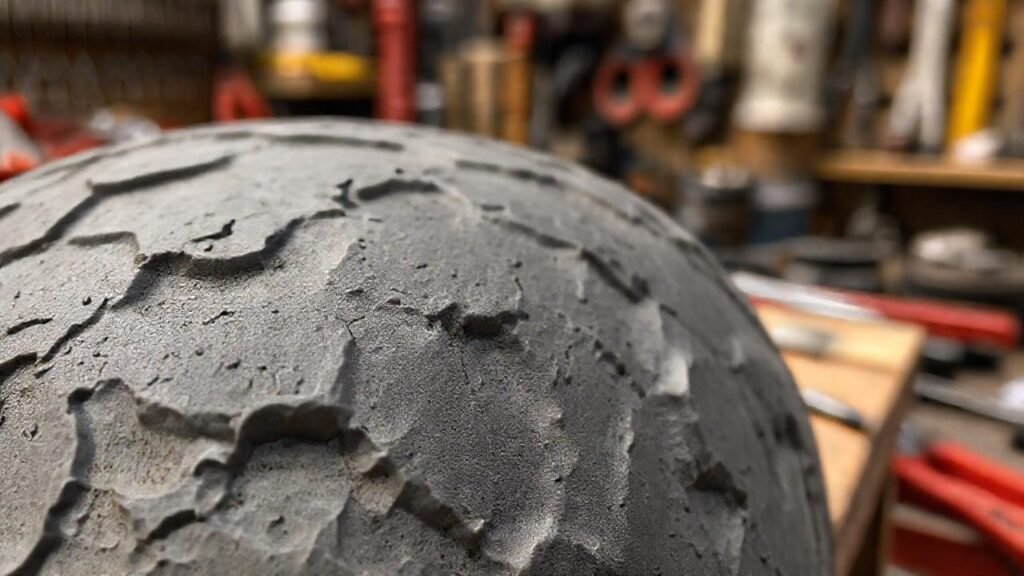 Modelo 3D realista en taller