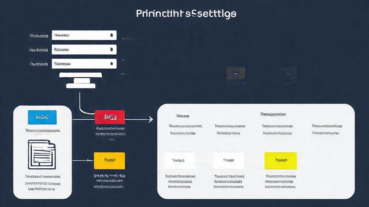 Diagrama técnico: impresión profesional y precisa
