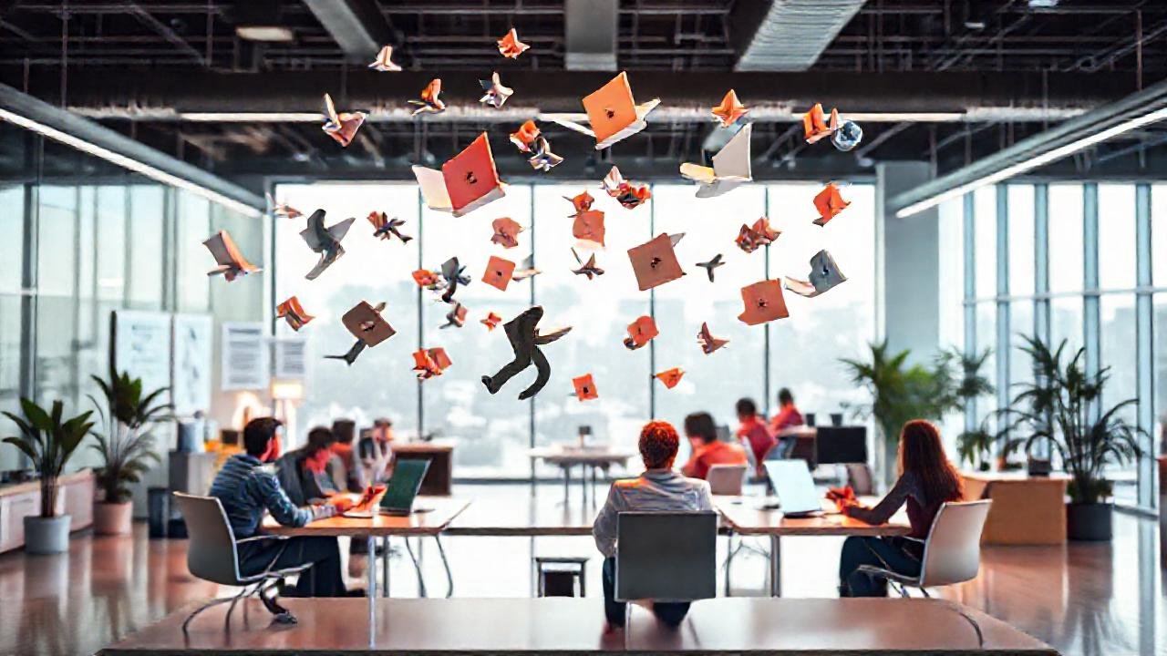 Un equipo creativo diseña en 3D