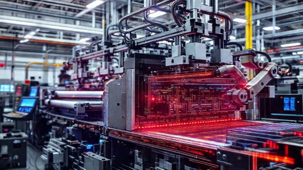 Impresora industrial automatizada y tecnológicamente avanzada