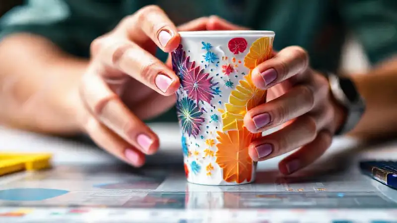 Una taza 3D impresa