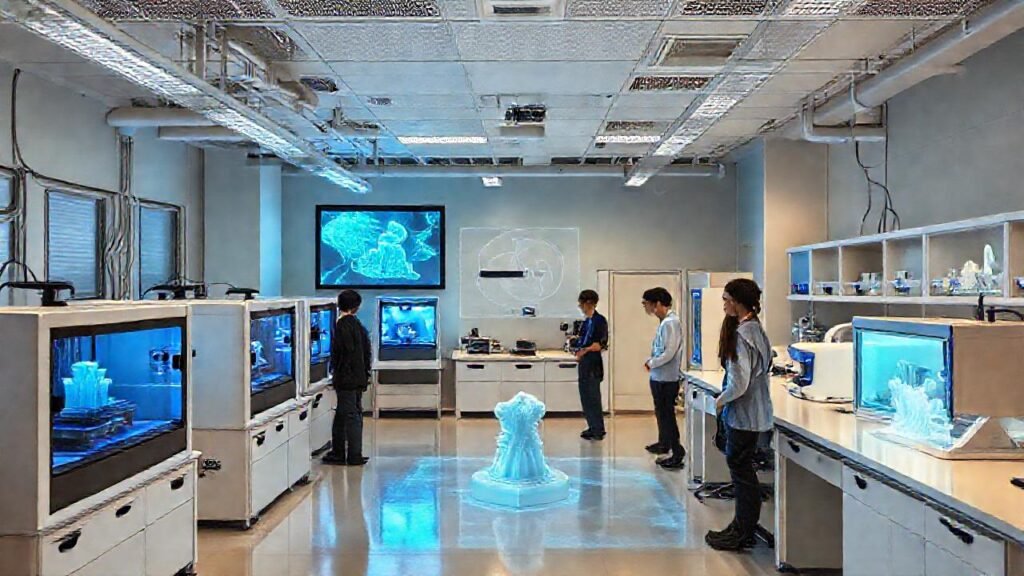 Un laboratorio futurista educativo e innovador