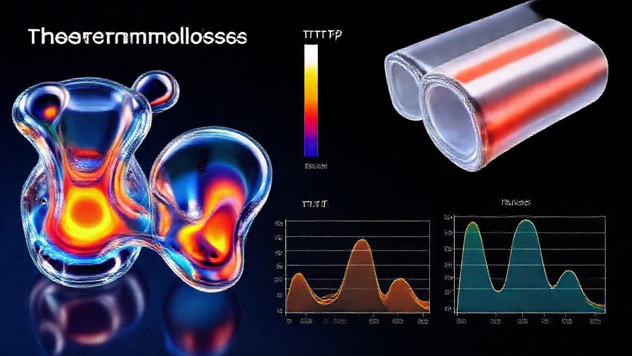 Materiales plásticos exhiben propiedades termoplásticas visualmente