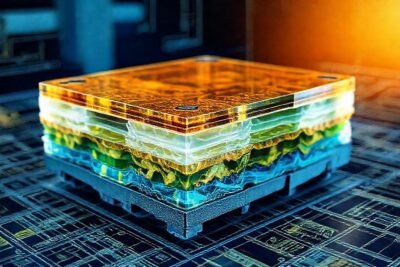 Molde industrial: diseño técnico y vibrante