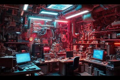 Creación digital cinematográfica y futurista