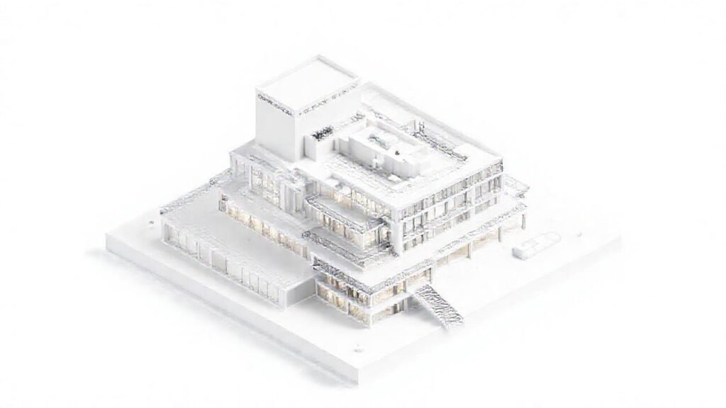 Renderizado 3D arquitectónico