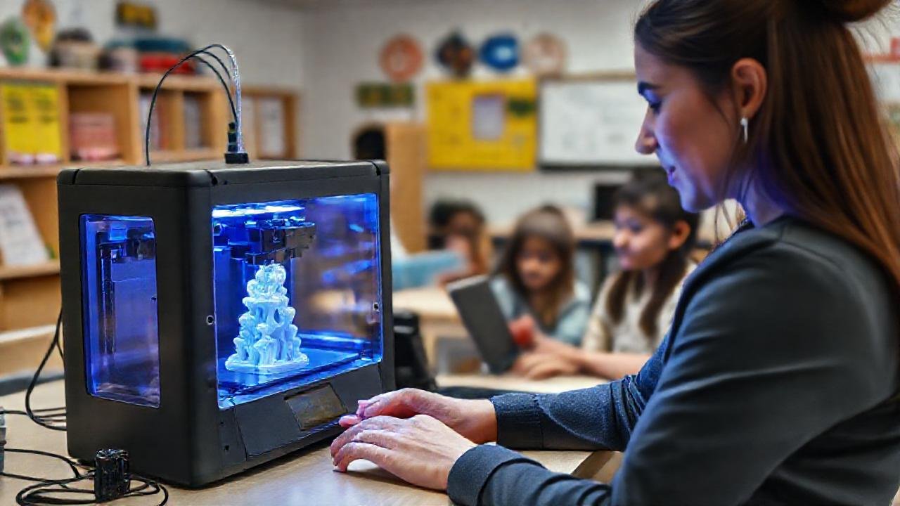 Impresión 3D transforma el aprendizaje digital