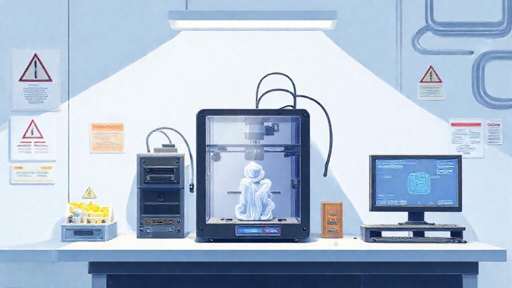 Impresión 3D requiere seguridad y organización