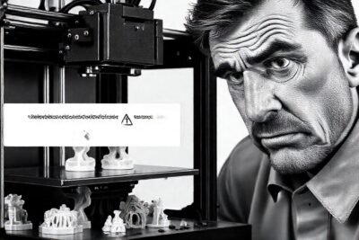 Impresora 3D fallida