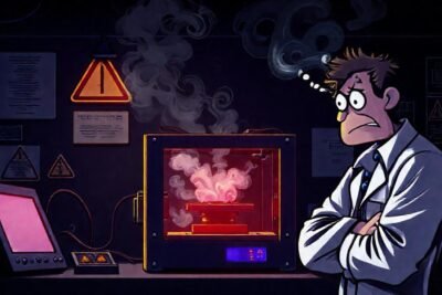 La impresora 3D genera problemas en la oscuridad