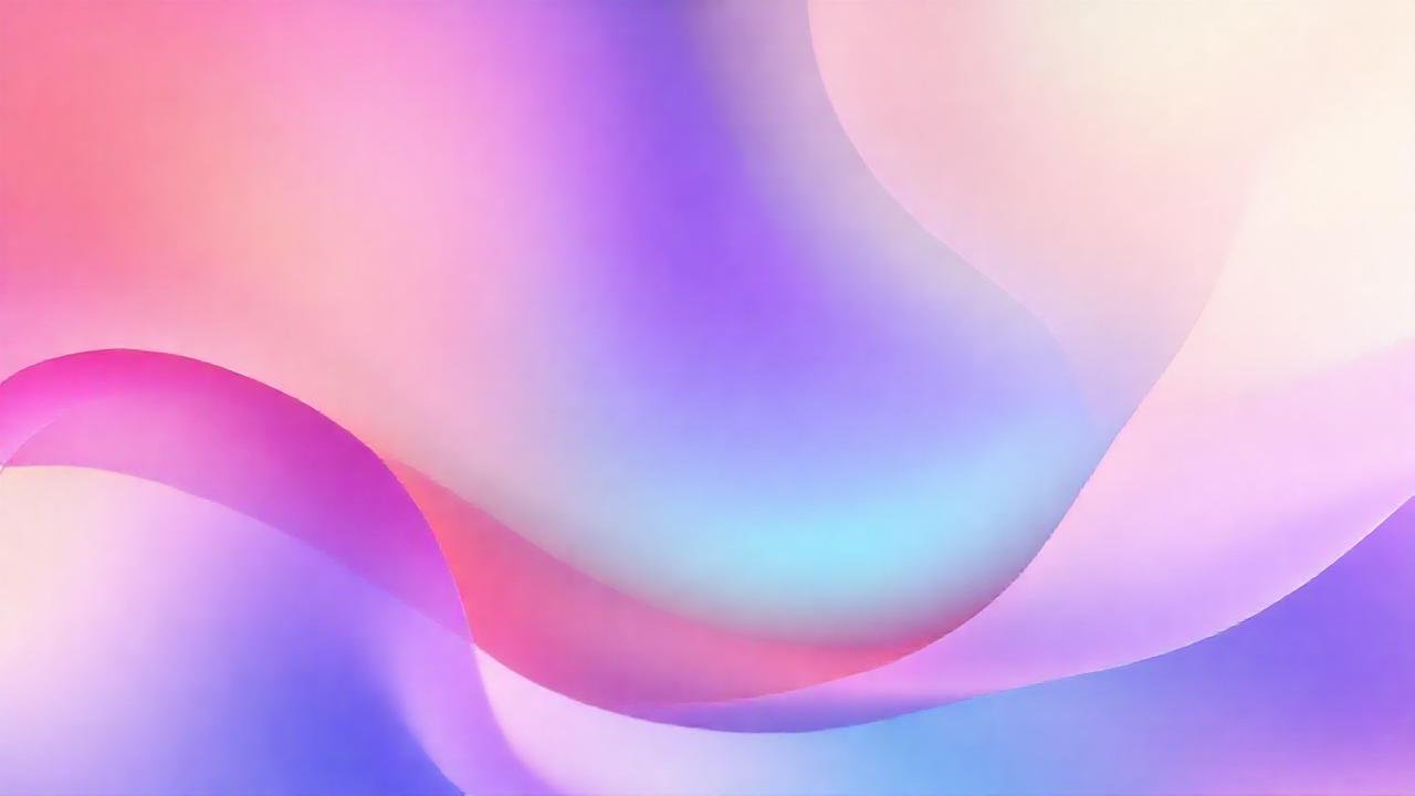 Gradientes coloridos y etéreos digitalmente pintados