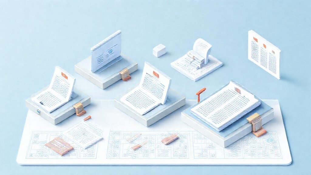 Modelos 3D profesionales ilustran plataformas digitales