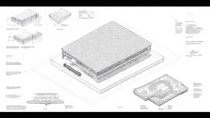 Diseño arquitectónico con análisis geométrico detallado