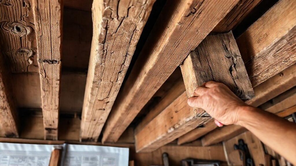 Un taller de carpintería