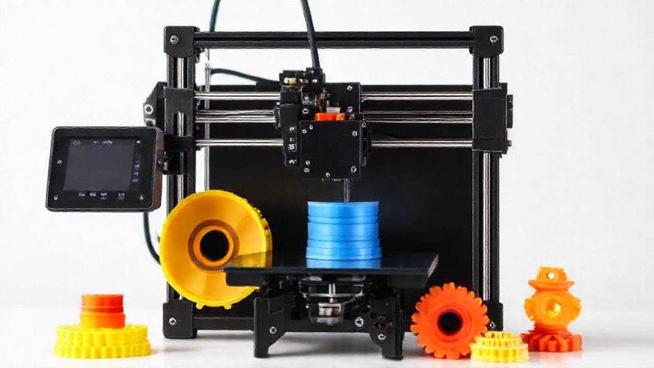 Impresora 3D produce piezas con colores vibrantes