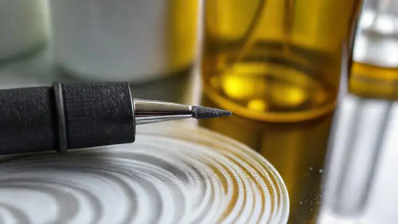 Textura 3D impresa, detalles y luz