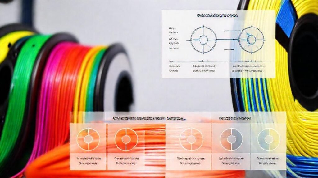 Impresión 3D: diseño técnico y colorido